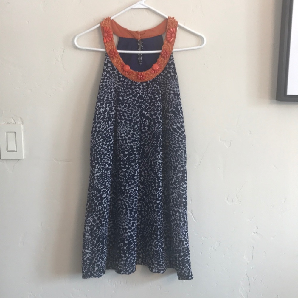 Anthropologie Beaded Sundress